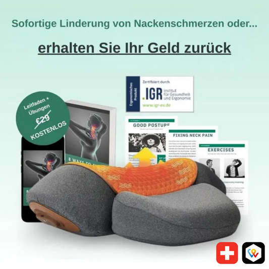 Nackenkissen ergonomico con funzione di protezione