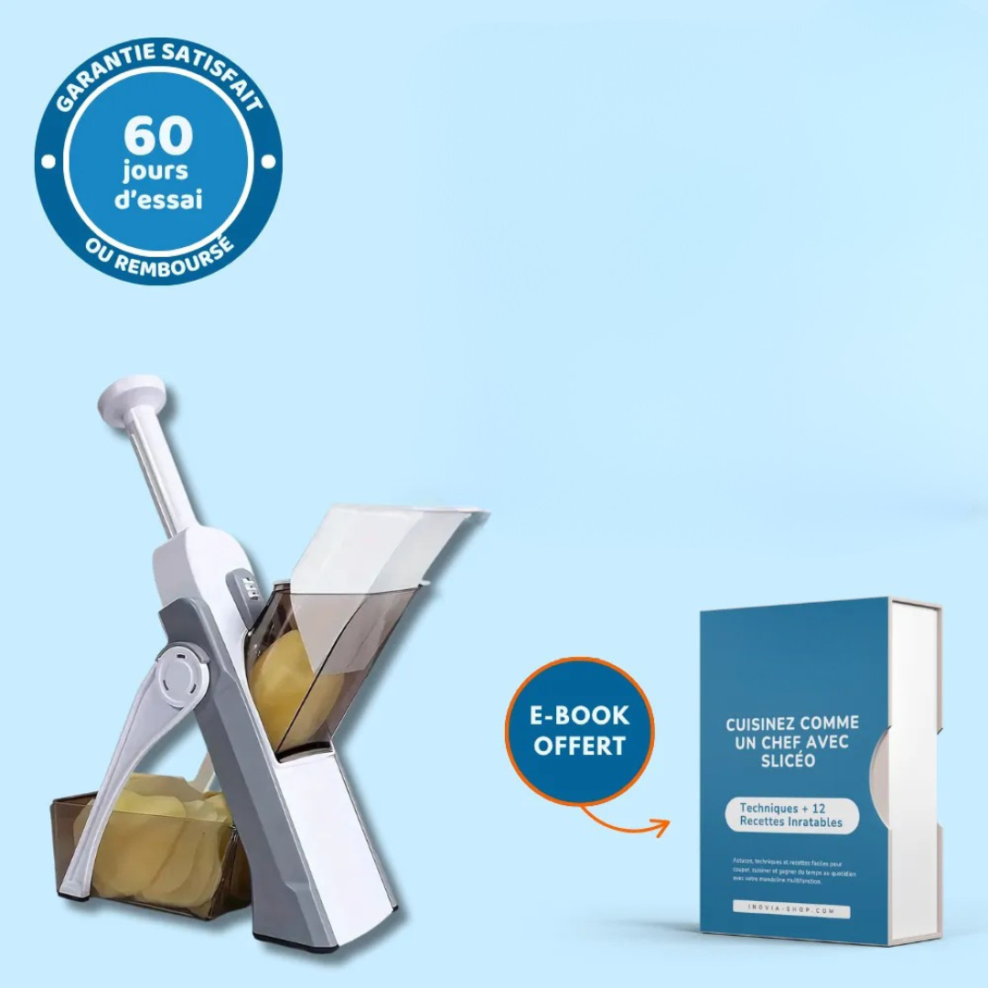 Mandolino manuale multifunzione