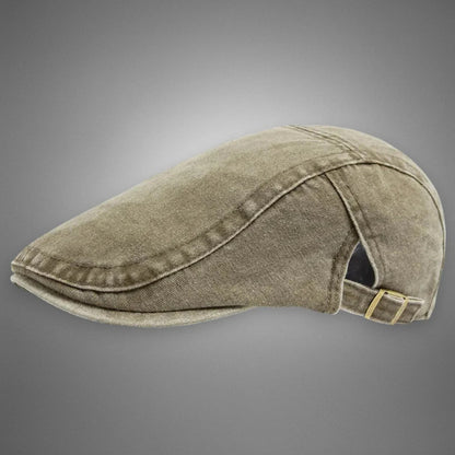 Berretto piatto vintage da uomo