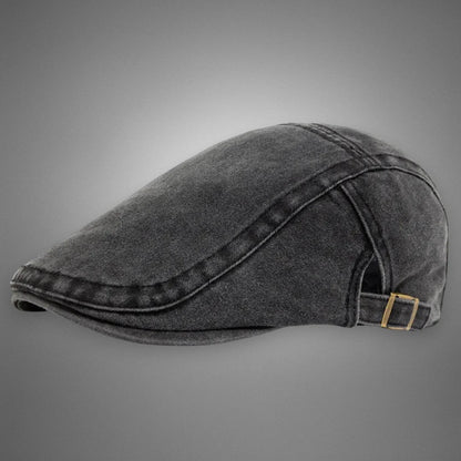 Berretto piatto vintage da uomo