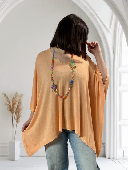MERINGA - MAGLIA FLUIDA FINO ALLA TAGLIA 56/58