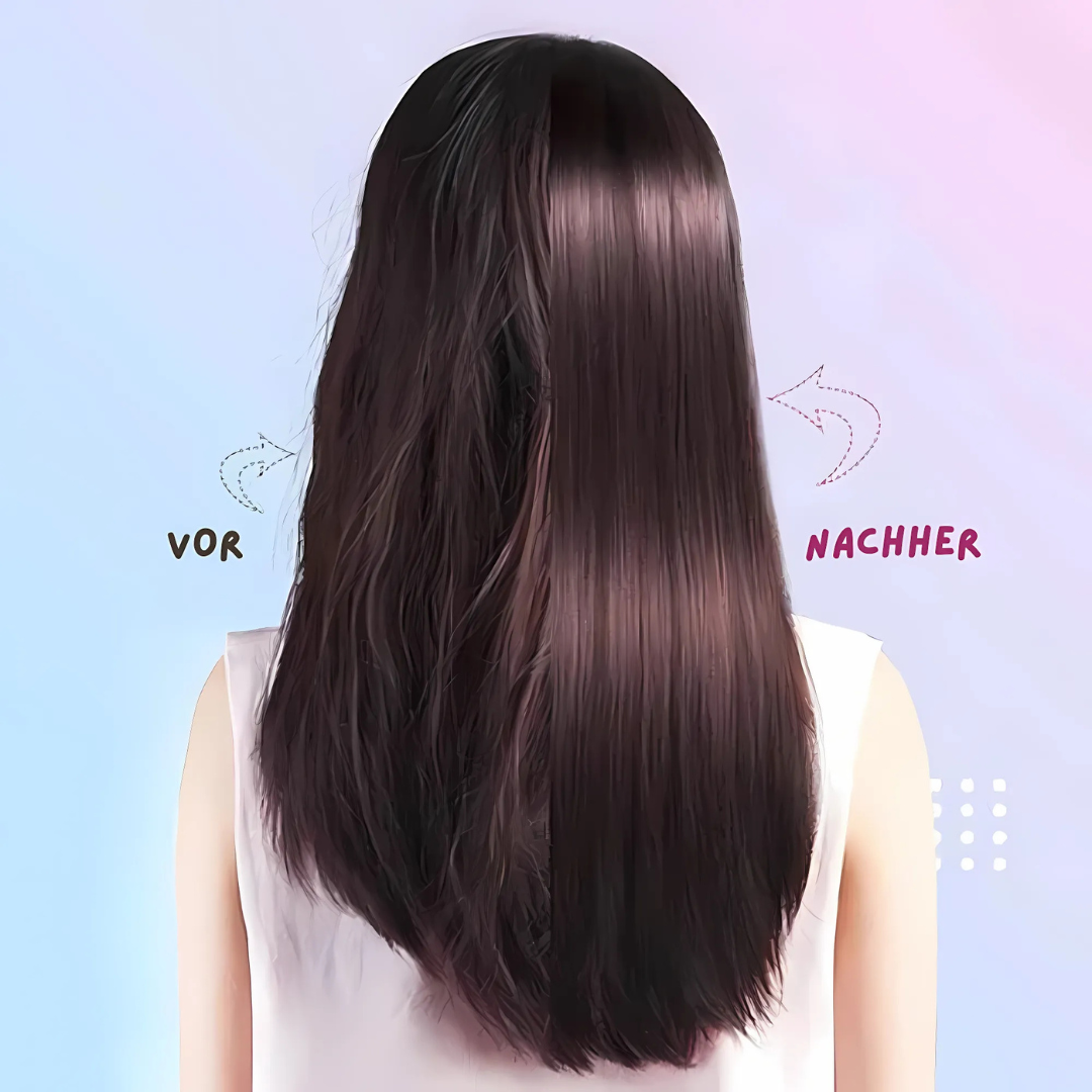 Volumenbürste für glänzendes Haar