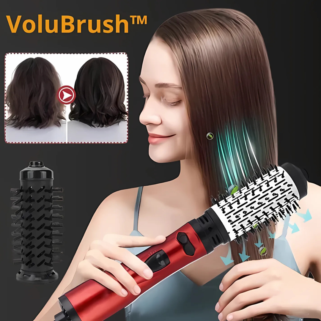 Volumenbürste für glänzendes Haar