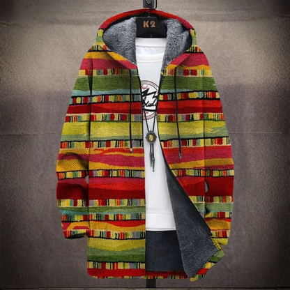 Cardigan bohémien con fodera per donna