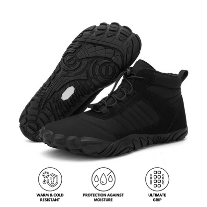 Vindra Flex - Scarpa invernale antiscivolo unisex a piedi nudi