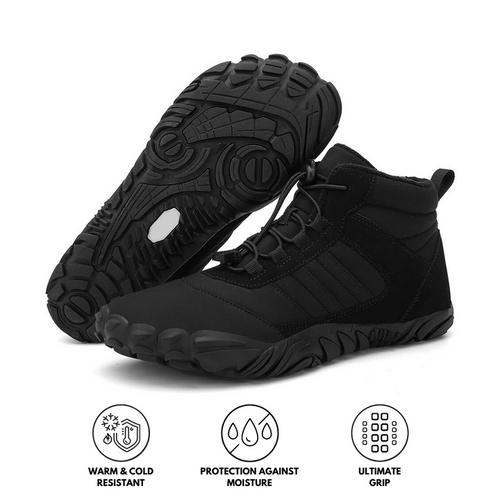 Vindra Flex - Scarpa invernale antiscivolo unisex a piedi nudi