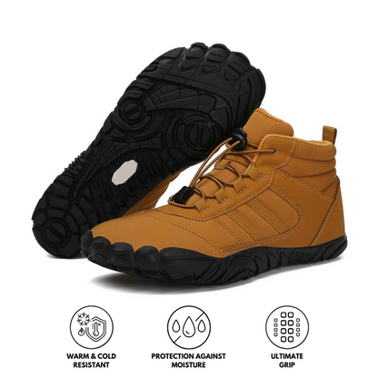 Vindra Flex - Scarpa invernale antiscivolo unisex a piedi nudi