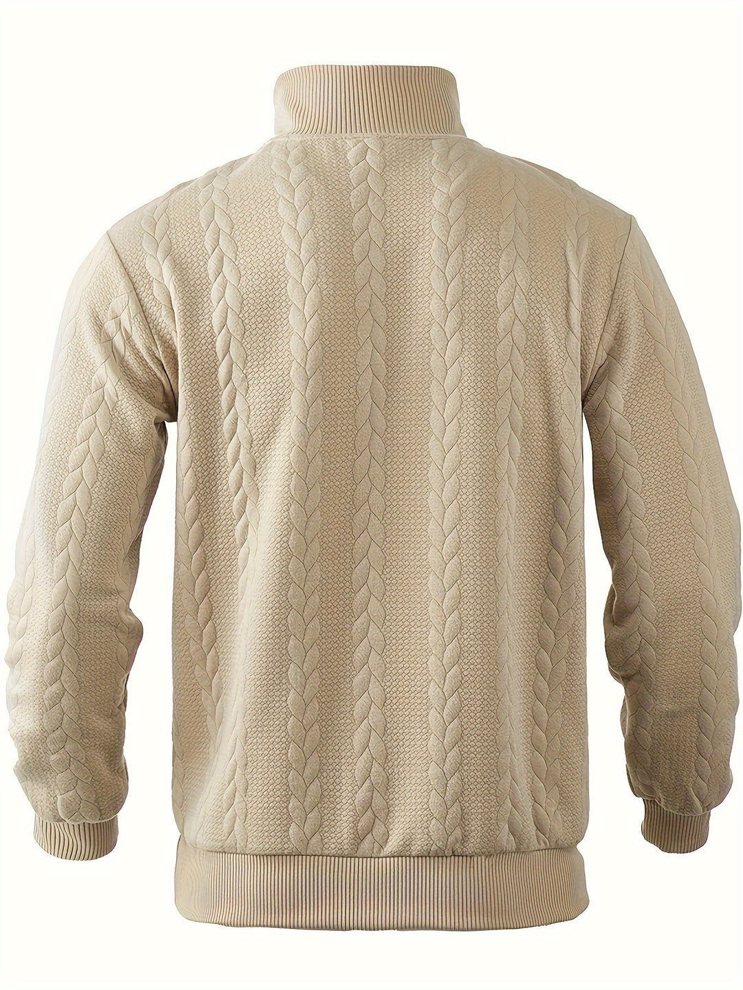 Rafael - Herrenpullover vintage con collo a lancia