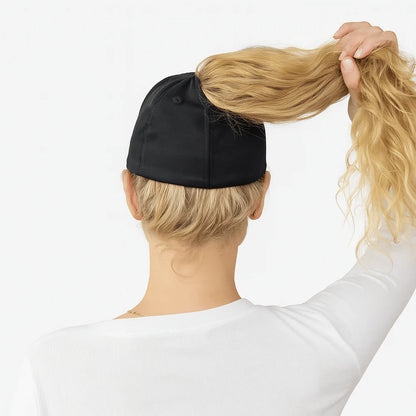 Berretto traforato - Comfort e stile per i capelli legati