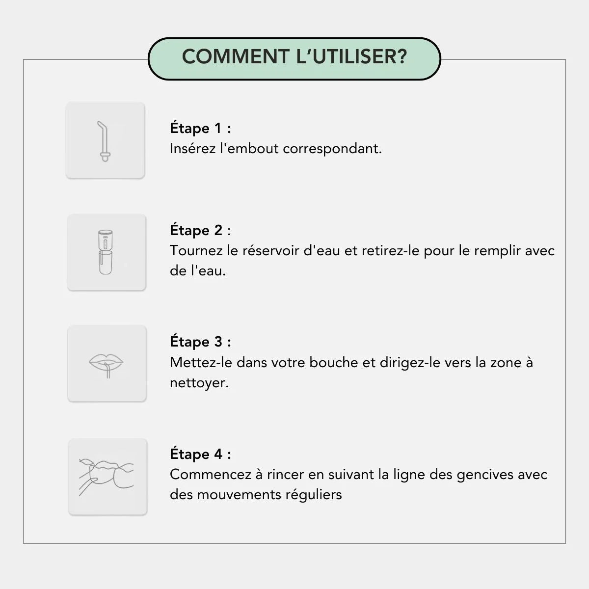 Idropulsore dentale