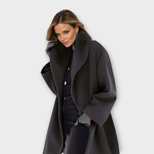 Isabelle - Cappotto elegante con collo alto
