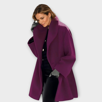 Isabelle - Cappotto elegante con collo alto