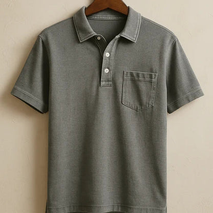 Polo casual vintage da uomo