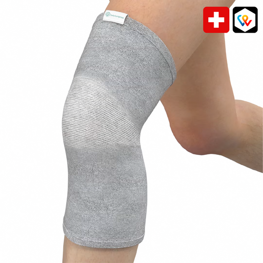 Ginocchiera in maglia a compressione e comfort
