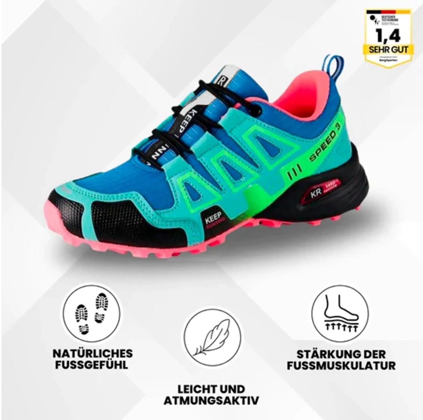 Scarpe da passeggio ergonomiche