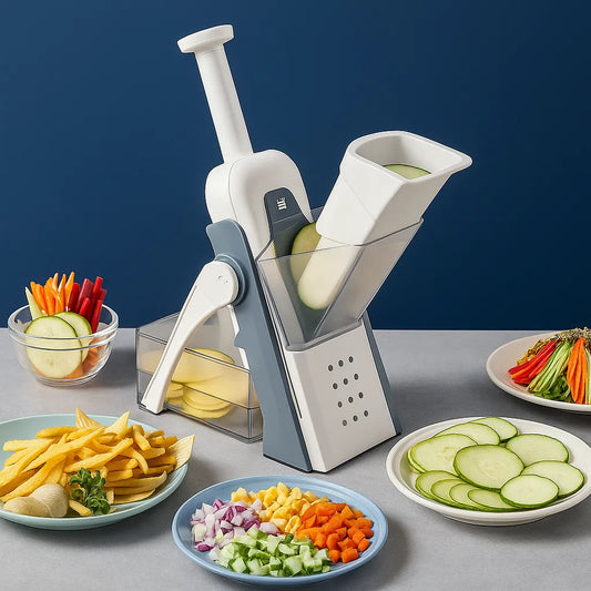 Mandolino manuale multifunzione