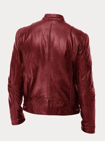 James | Stilvolle Lederjacke