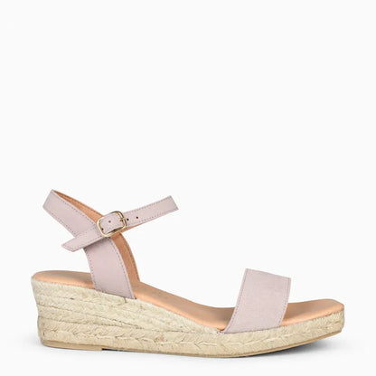 Sandali con zeppa da donna
