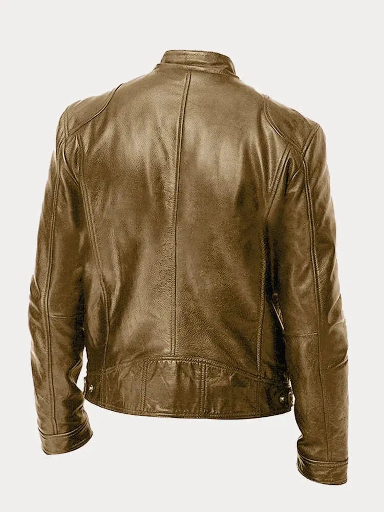 James | Stilvolle Lederjacke