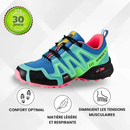 Scarpe da passeggio ortopediche e traspiranti da donna