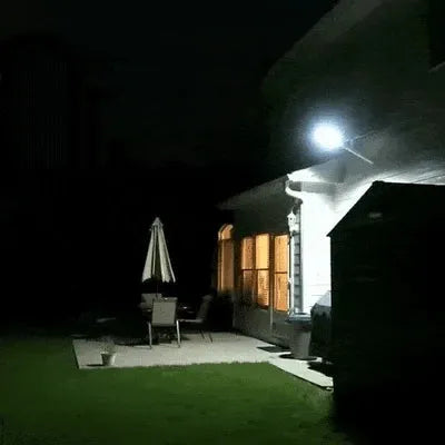 Lampada da parete solare con sensore di movimento