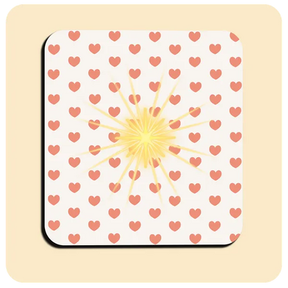 Sottobicchiere illuminato