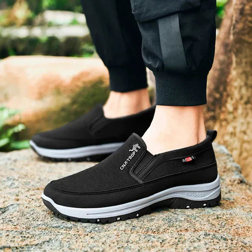 Scarpe da passeggio da uomo con comfort ortopedico