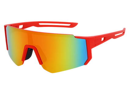 Occhiali da sole Galaxy Futuristic Sport Bianco