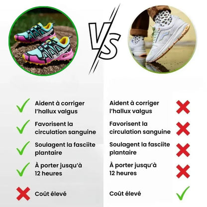Scarpe da passeggio ortopediche e traspiranti da donna