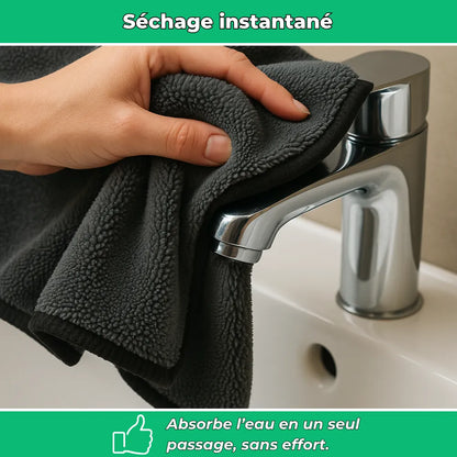 Panno in microfibra ultra-assorbente anticalcare