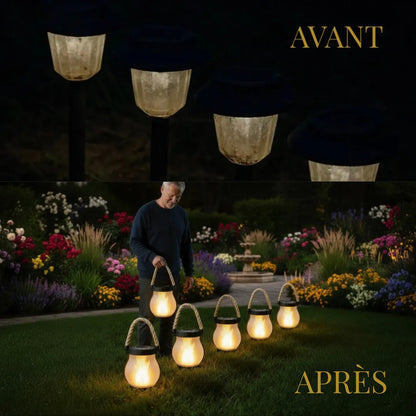 Lanterna solare per esterni