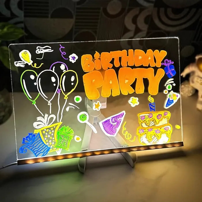Tavolo da disegno a LED con colori