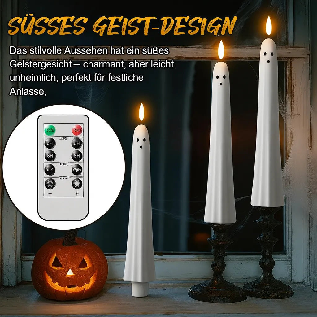 Geisterkerzen a LED con fissaggio a vite
