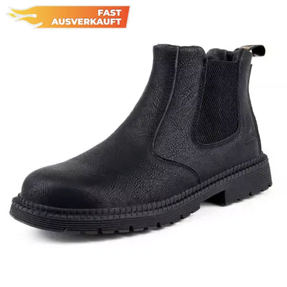 Scarpe da lavoro con rivestimento in legno