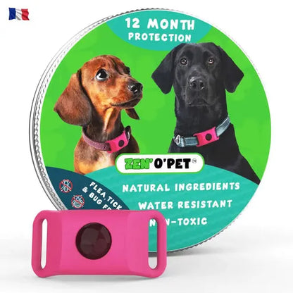 Collare antipulci e antizecche per cani