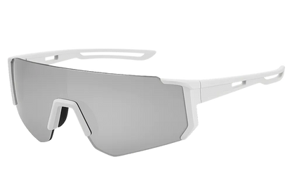 Occhiali da sole Galaxy Futuristic Sport Bianco