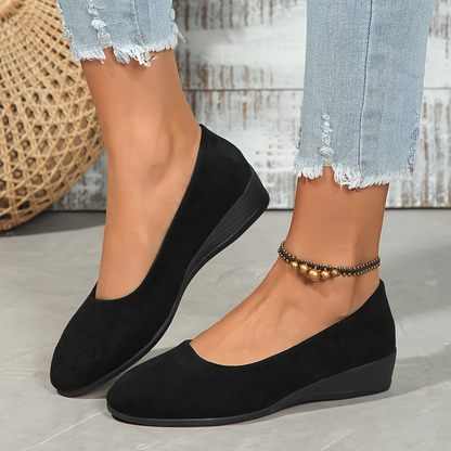 Ballerine comfort con zeppa
