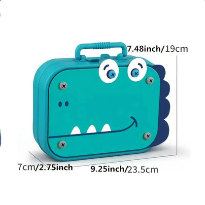 Kinder Werkzeugkoffer im Dino-Design
