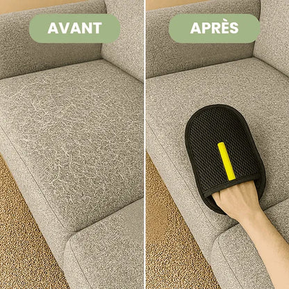 Guanto ecologico anti-pelo