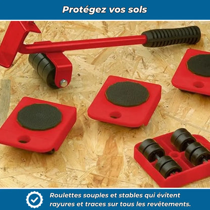 Kit di sollevamento per mobili pesanti