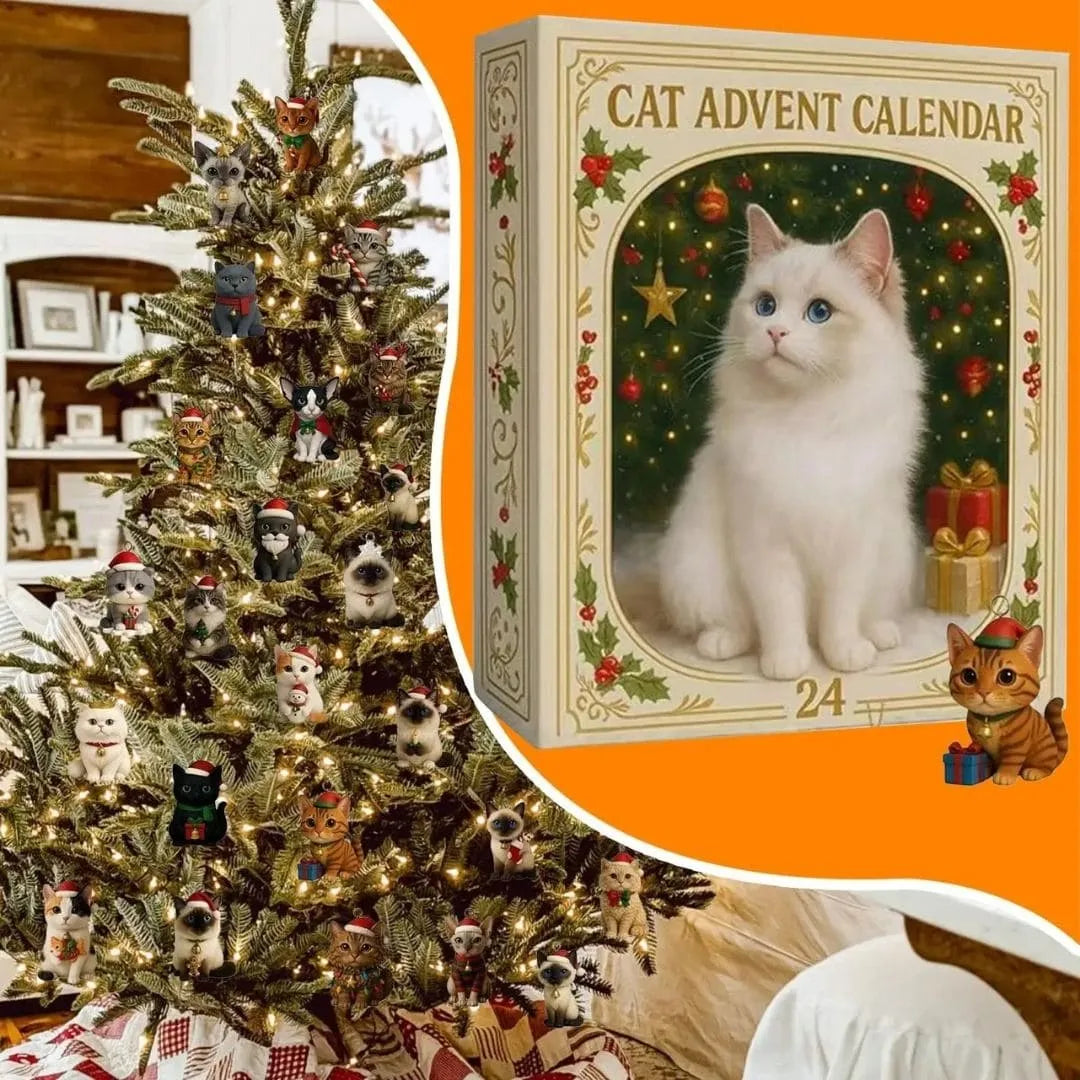 Calendario dell'Avvento felino