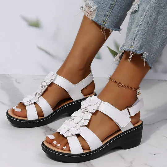 Sandali con zeppa comfort