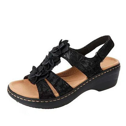 Sandali con zeppa comfort