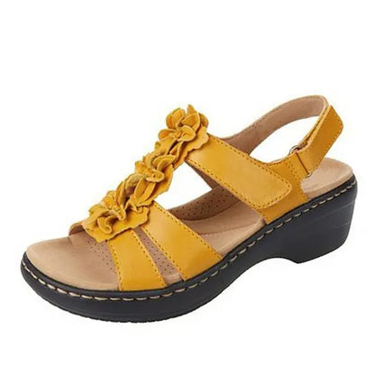 Sandali con zeppa comfort