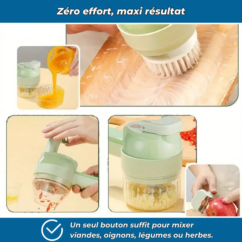 Tritatutto elettrico multifunzione USB