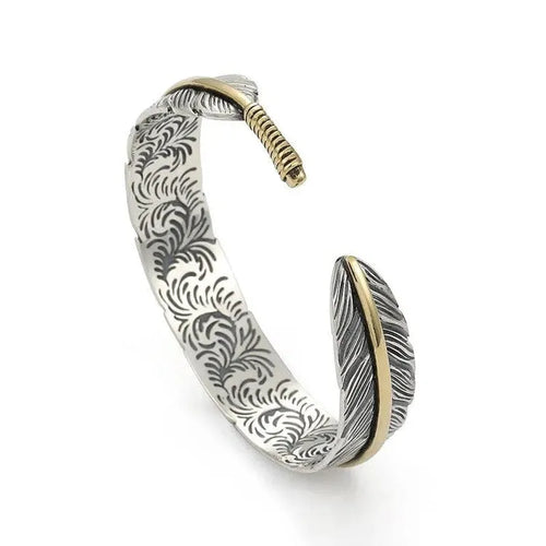 Bracciale vichingo regolabile - Simbolo dei corvi di Odino