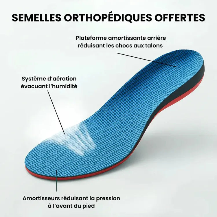 Scarpe da passeggio ortopediche e traspiranti da donna