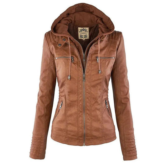 Giacca con cappuccio da donna