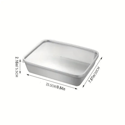 Barattoli in acciaio inox sigillati ermeticamente
