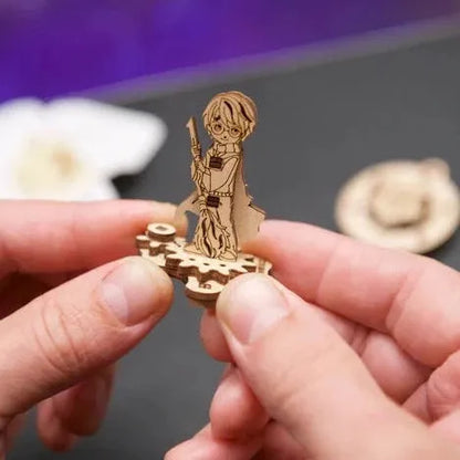 Kreativer Bastel-Adventskalender aus Holz